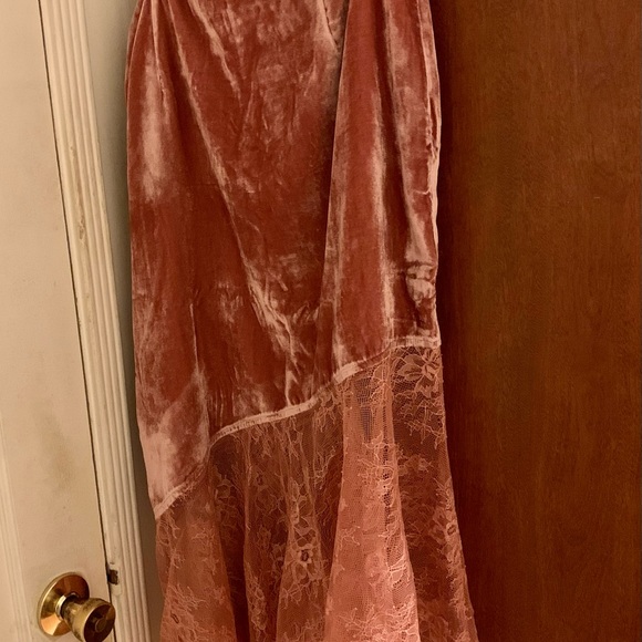 Free People Velvet Skirt - Picture 2 of 5
